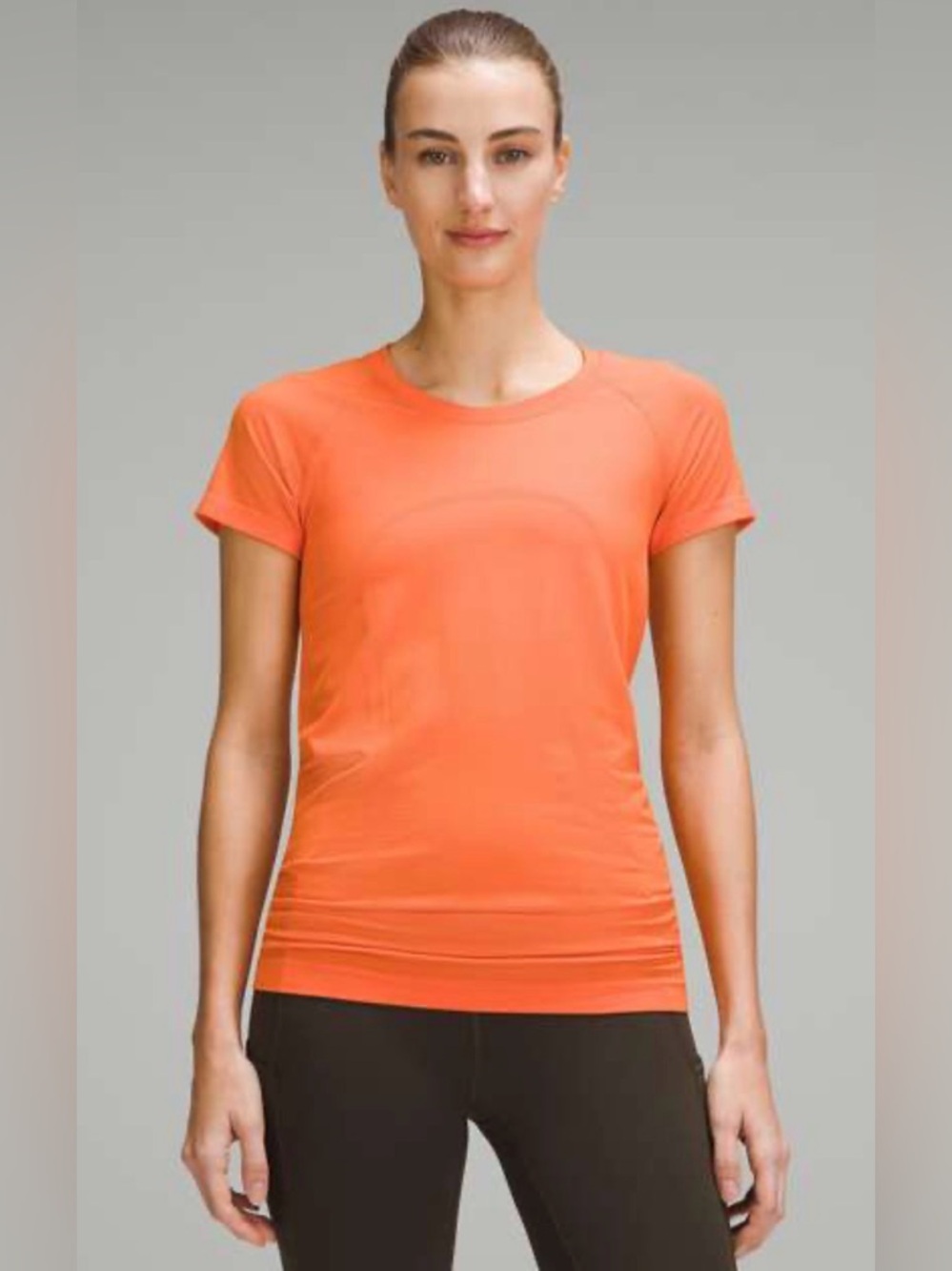 Coral Lululemon Swiftly Tech Tee